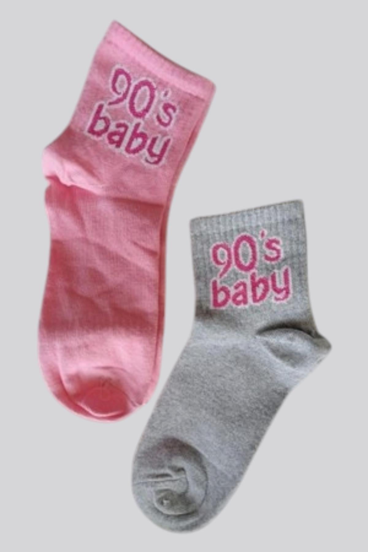 90 s Baby Soket Çorap