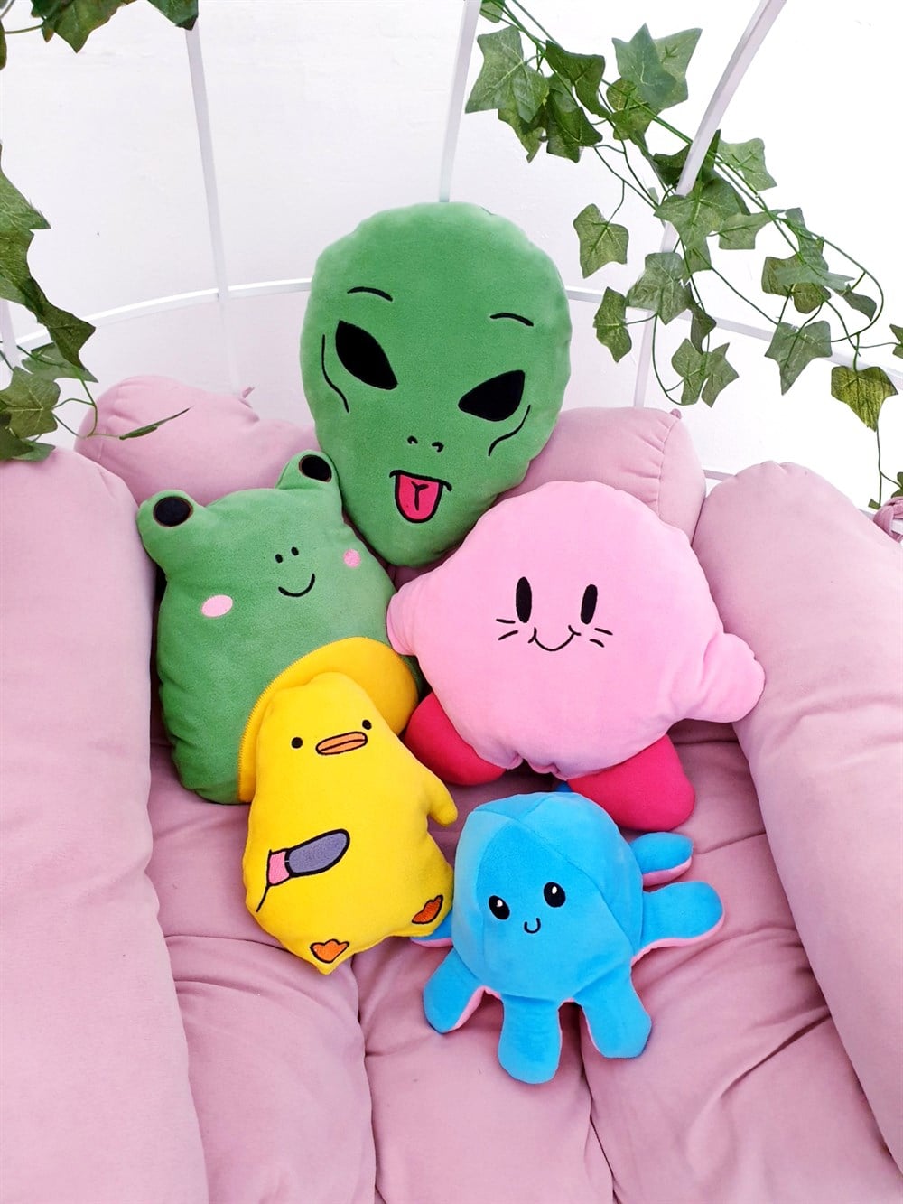 Alien Face Yastık