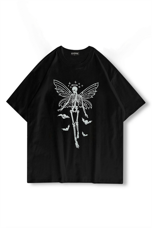 Angel Skull Oversize T-shirt