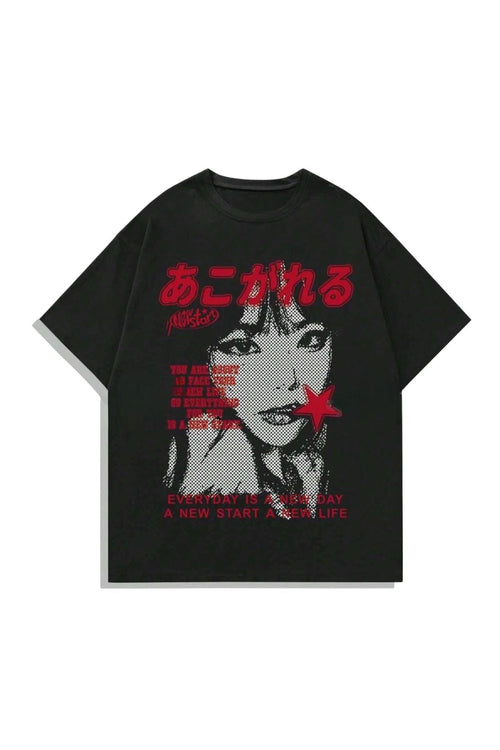 Anime Star Oversize T-shirt