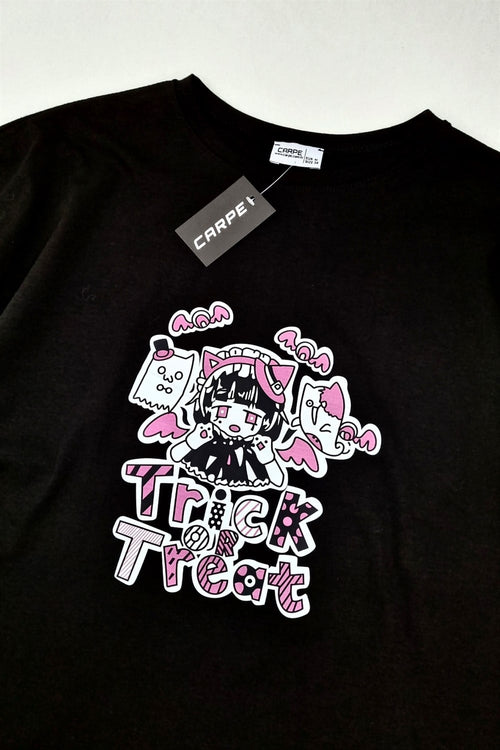 Anime Trick Or Treat Oversize T-shirt