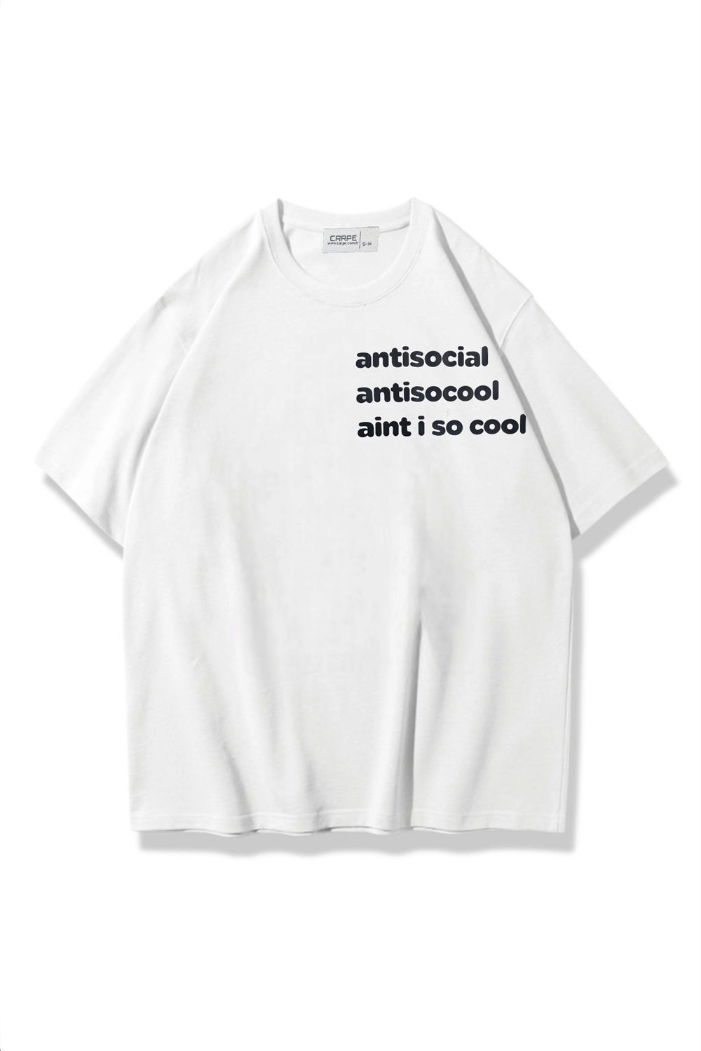 Antisocial Oversize T-shirt