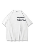 Antisocial Oversize T-shirt