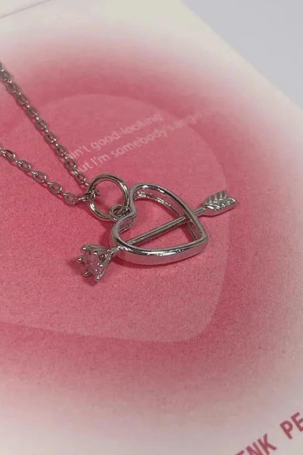Arrow Heart Kolye