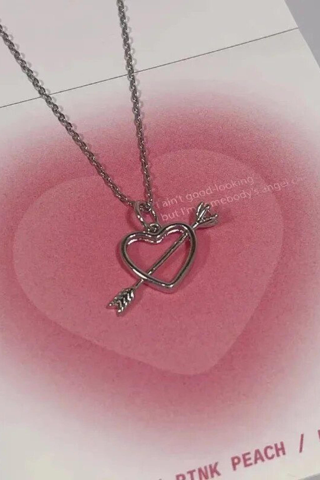 Arrow Heart Kolye