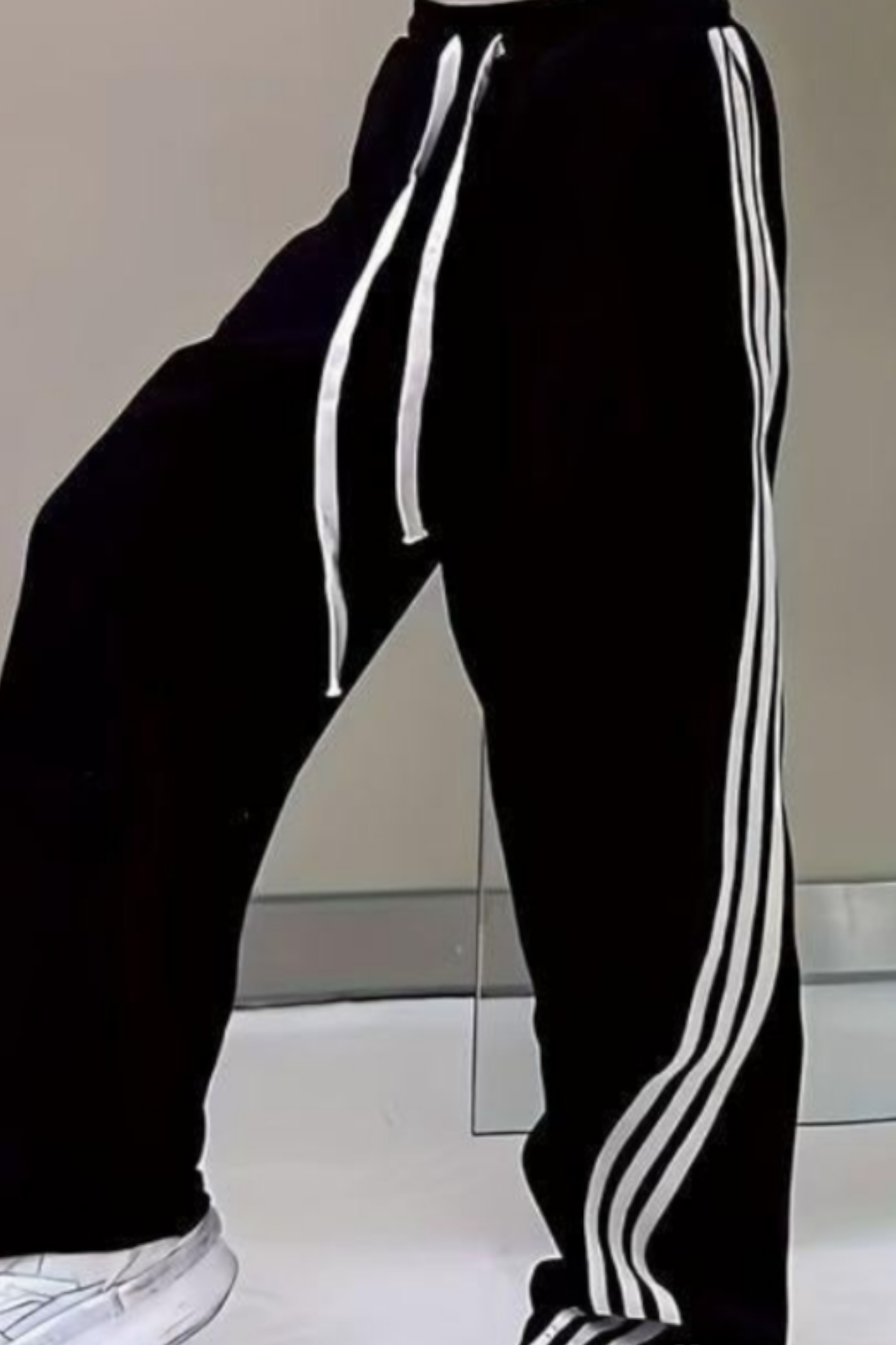 Baggy Fit Stripe Eşofman