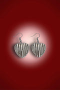 Banded Heart Küpe