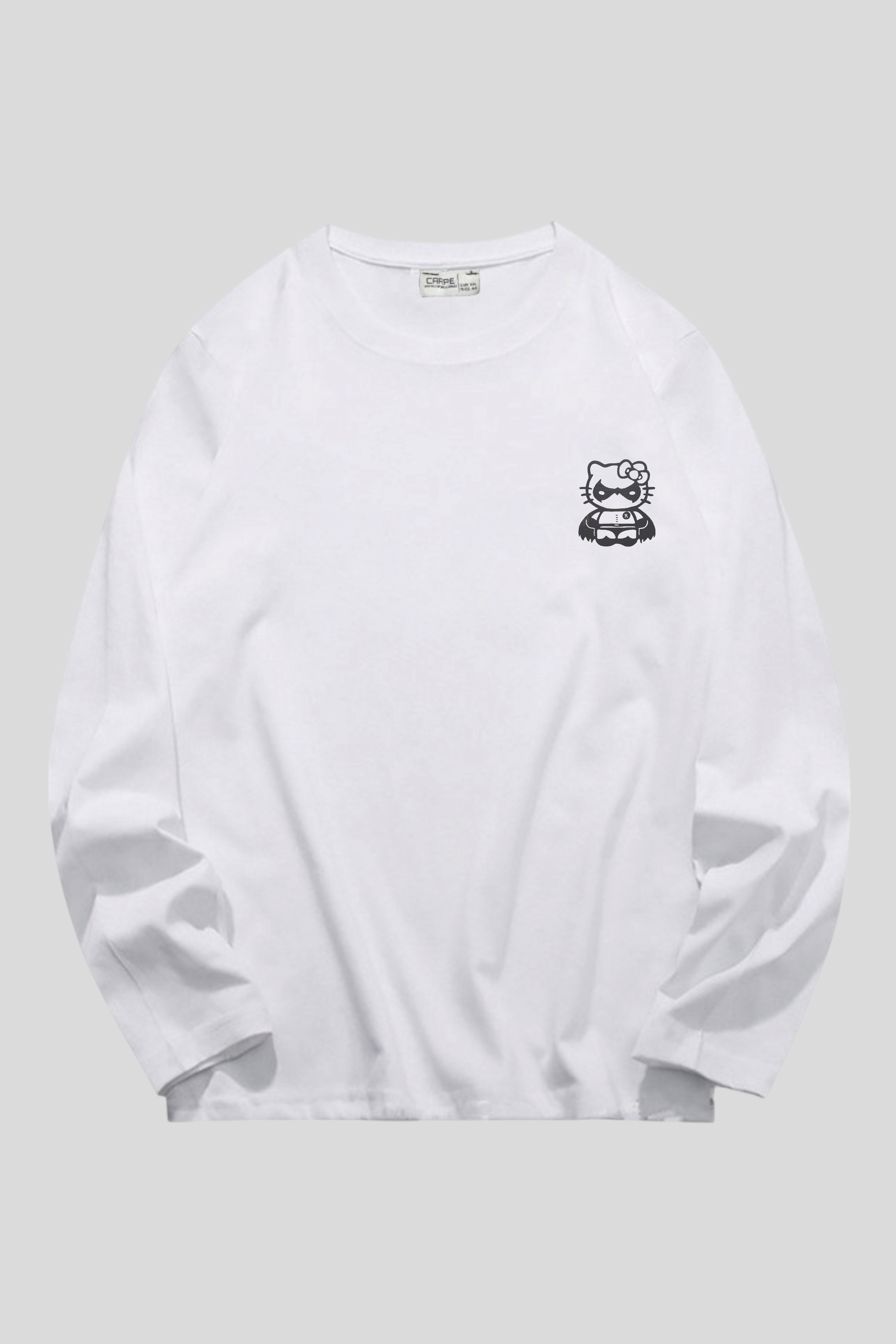 Bat Cat Gırl 2 iplik Oversize Sweatshirt