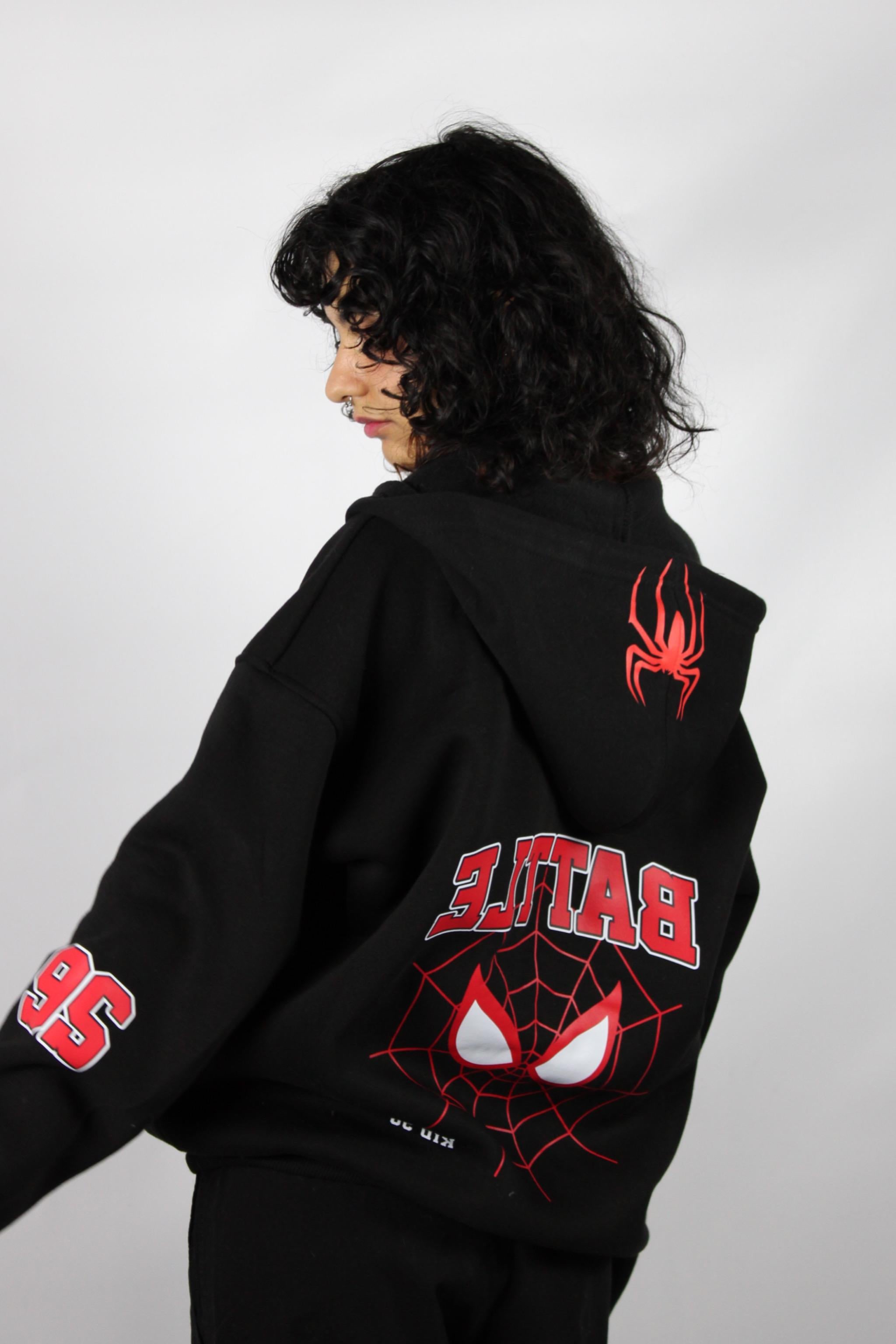 Battle Spider 3 iplik Oversive Hırka