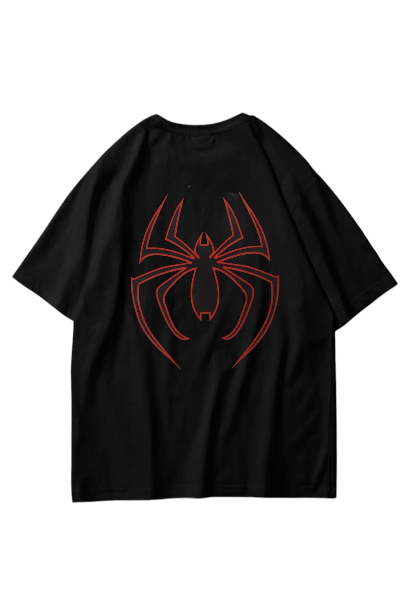 Big Black Spider Oversize T-shirt