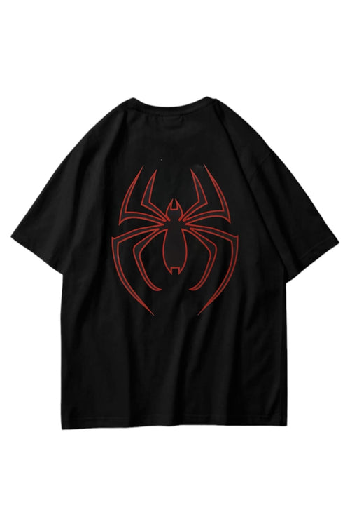 Big Black Spider Oversize T-shirt