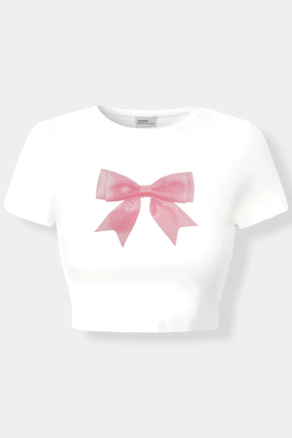 Big Pink Ribbon Crop