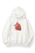 Big Strawberry 3 iplik Oversive Sweatshirt