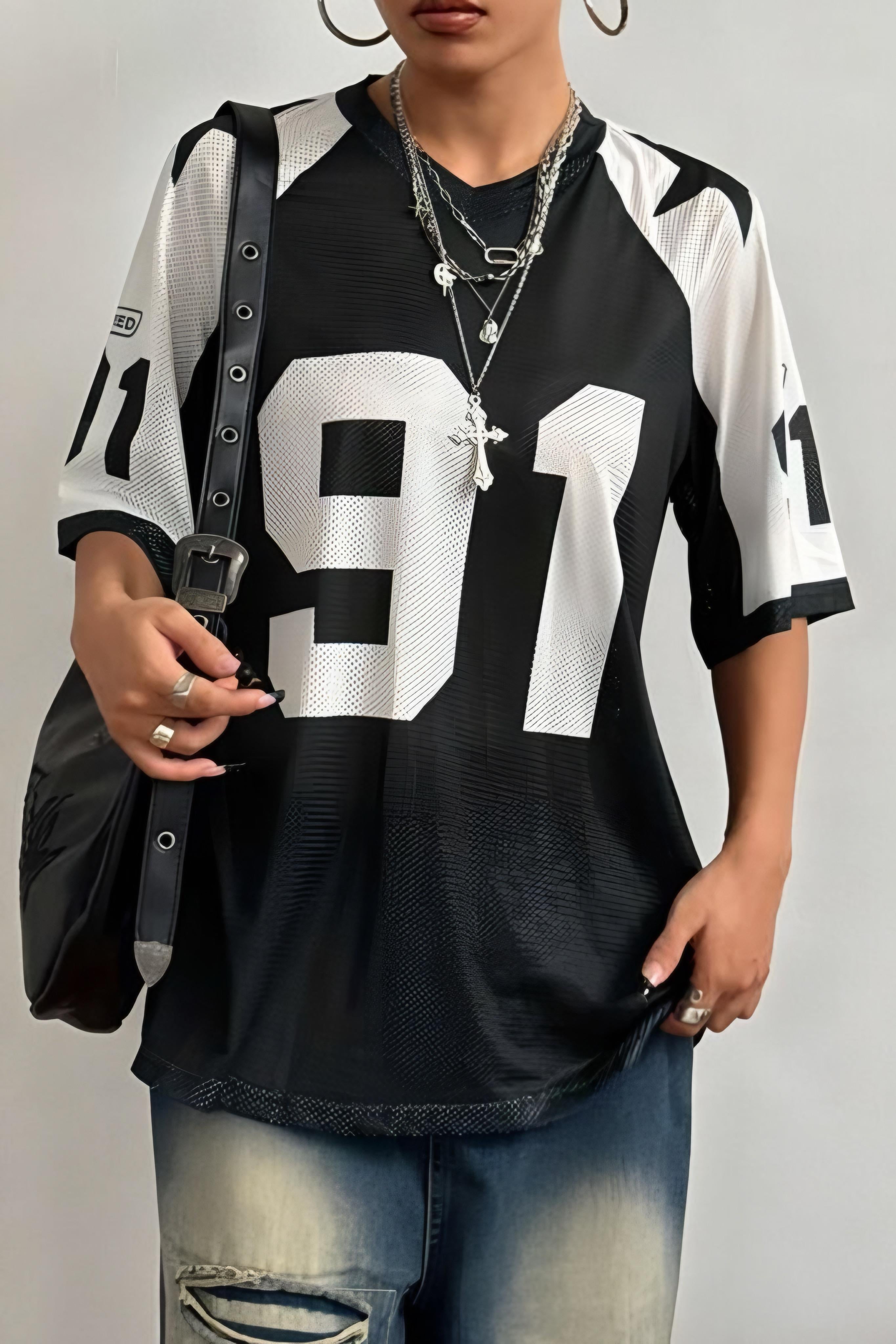 Black 91 Oversize T-shirt