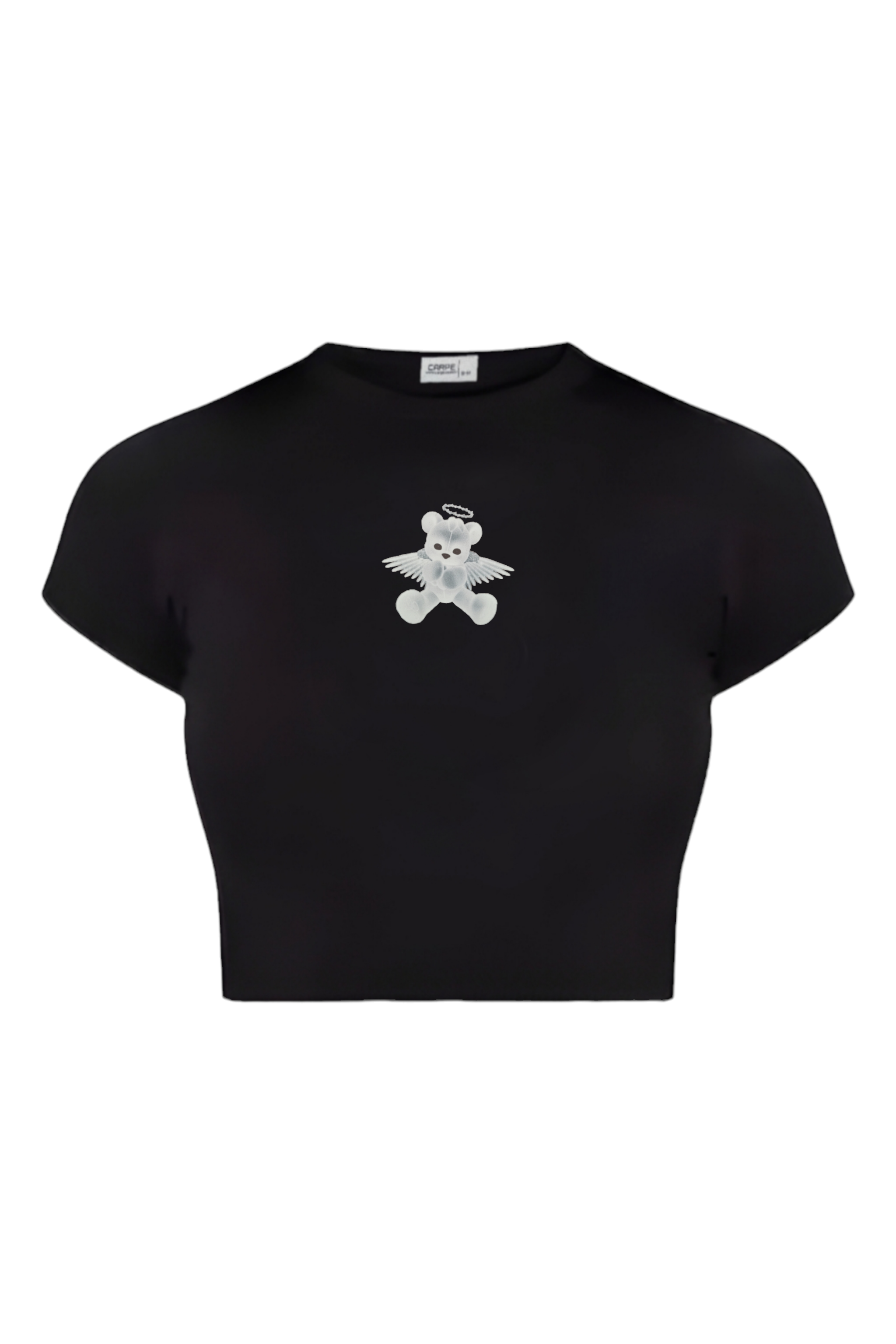 Black Angel Bear Crop
