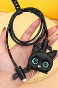 Black Cat İphone Kablo Koruyucu Aparatı