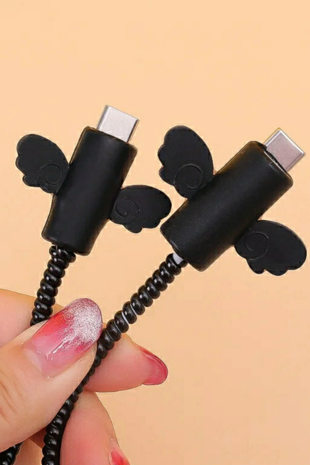 Black Cat İphone Kablo Koruyucu Aparatı