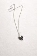 Black Heart Flame Kolye