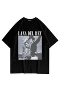 Black Lana Del Oversize T-shirt