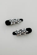Black Silver 2li Star Pens Toka