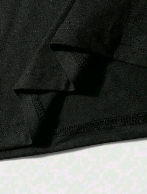 Black Sırt The Boss Oversize T-shirt