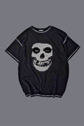 Black Skull Oversize T-shirt