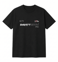 Black Smartooth Oversize T-shirt