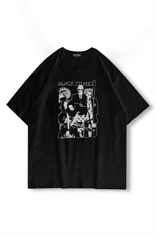 Black Stones Oversize T-shirt