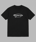 Black Taşlı Reverse Oversize T-shirt