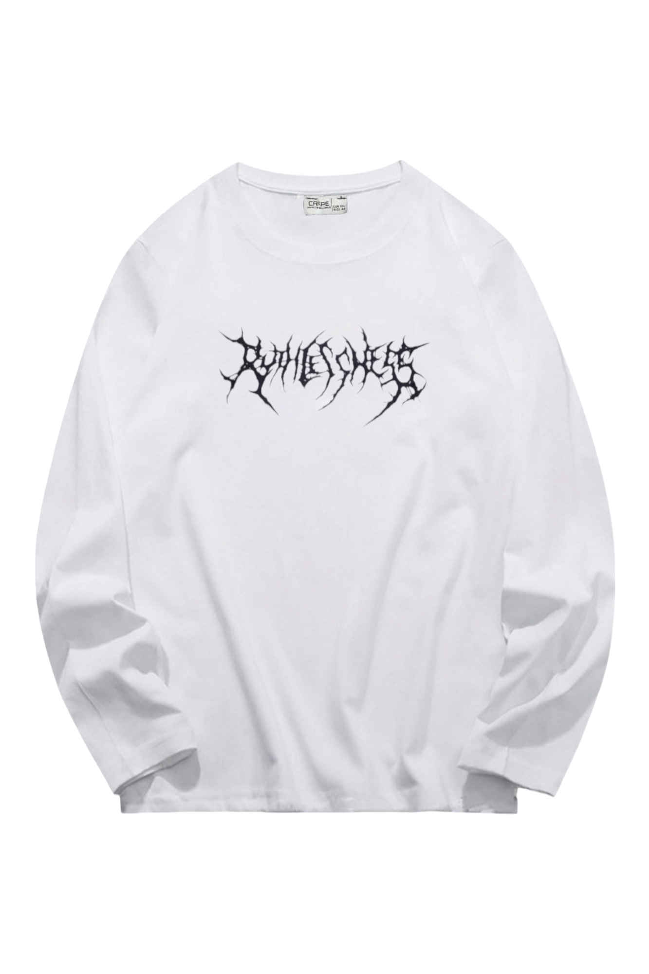 Black Text Sweatshirt