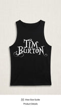 Black Tım Burton Kalın Askılı Bluz