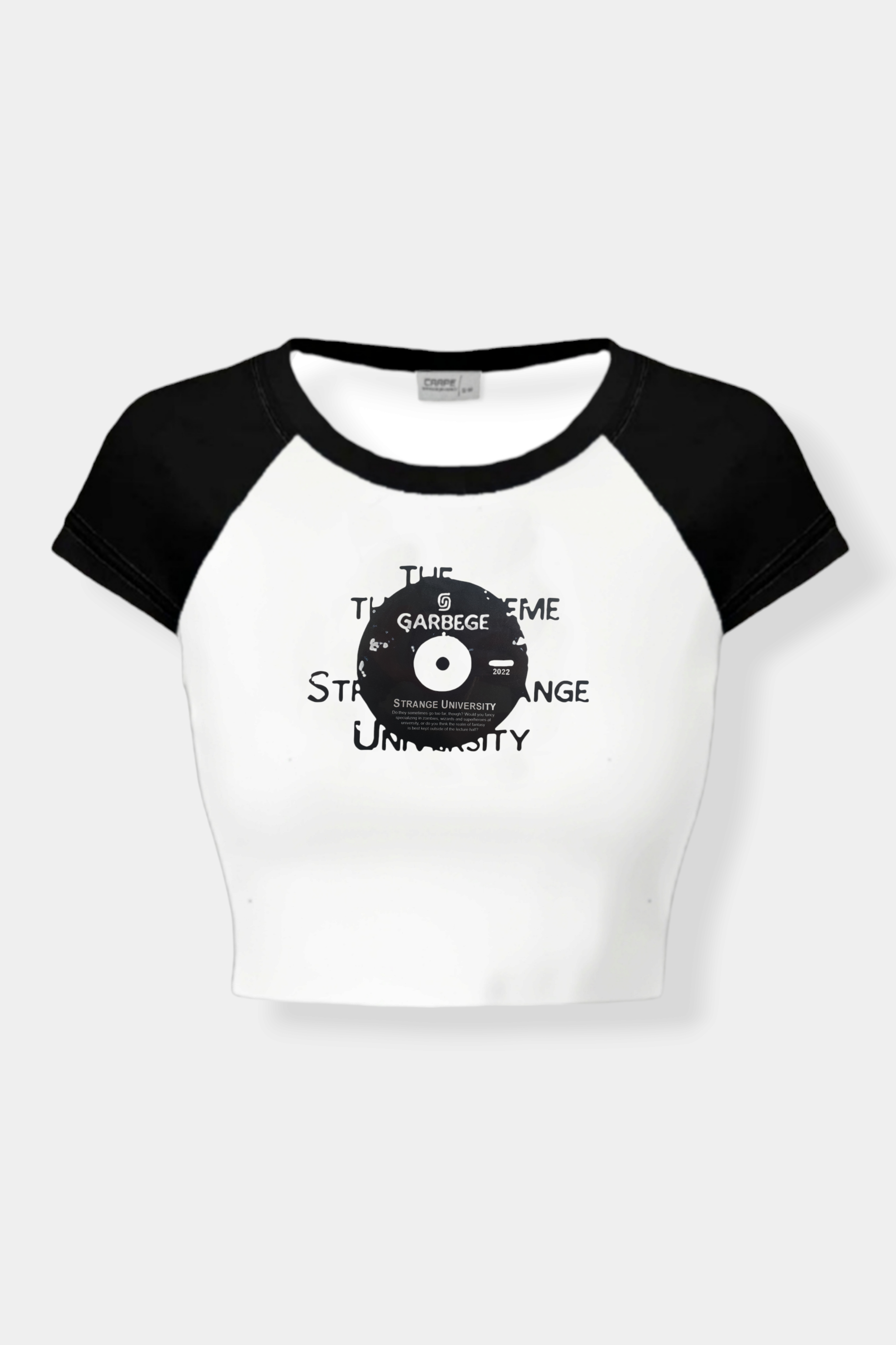 Black White Garbege Crop