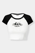 Black White Two Angel  Crop