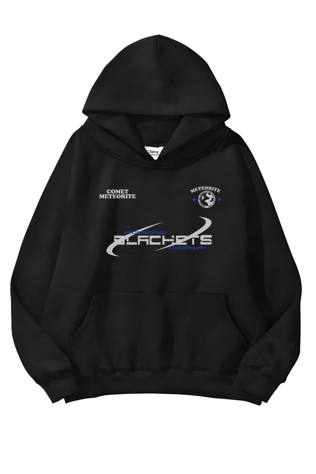 Blackets 3 iplik Oversize Sweatshirt
