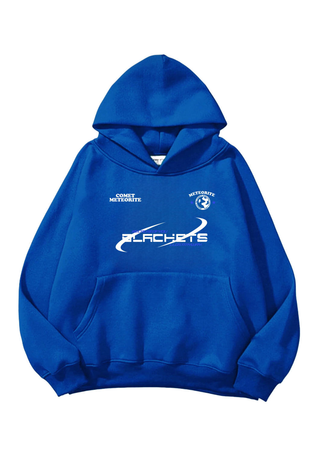 Blue Blackets 3 iplik Oversize Sweatshirt