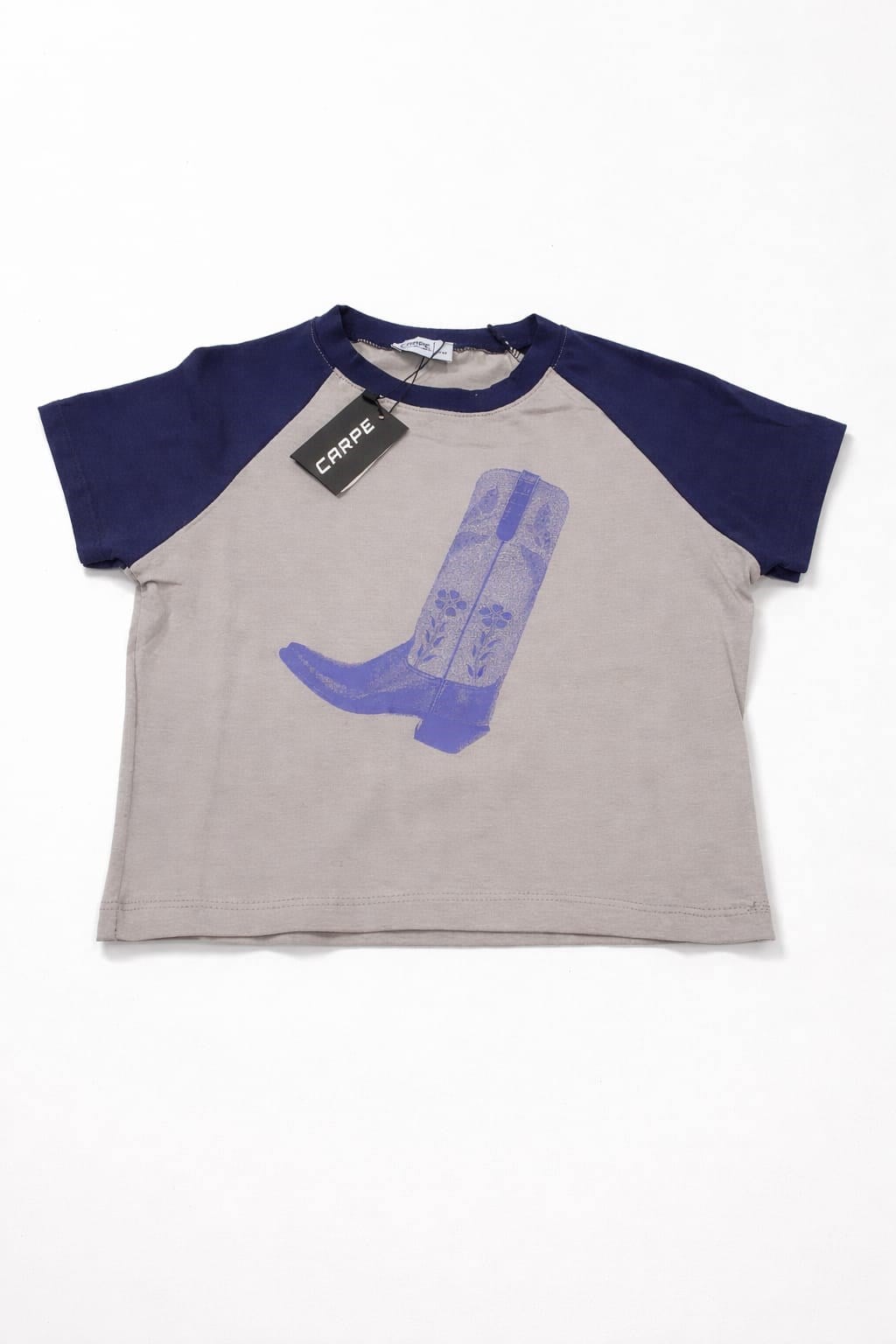 Blue Boots Reglan Crop