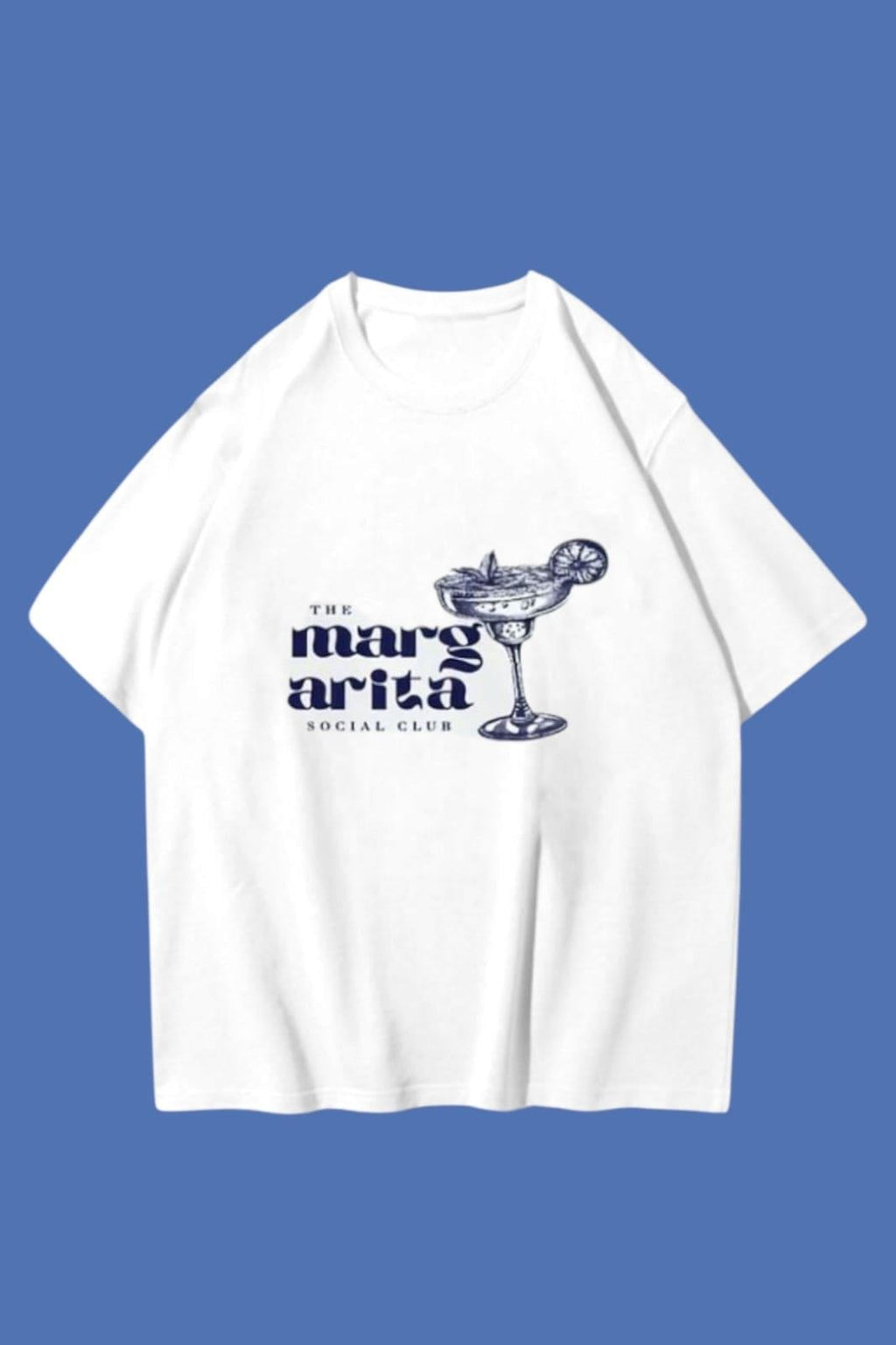 Blue Margarita Oversize T-shirt