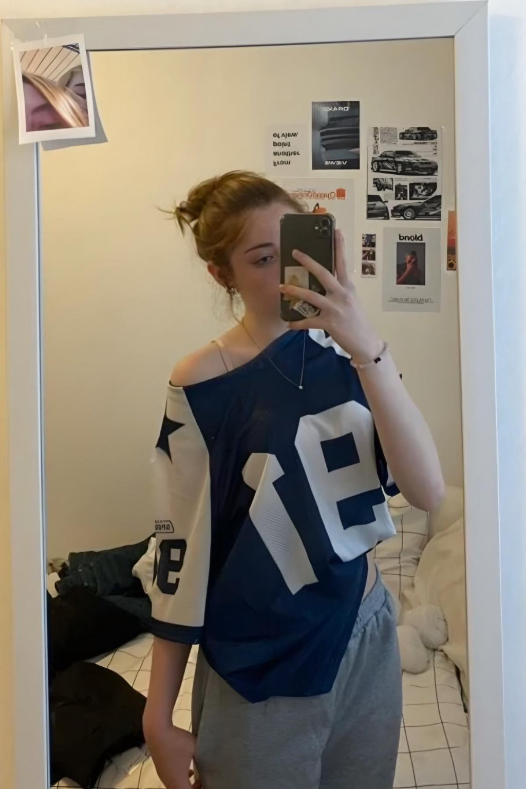 Blue Navy 91 Oversize T-shirt