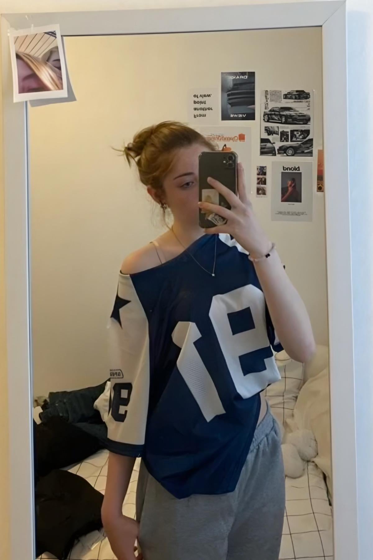Blue Navy 91 Oversize T-shirt