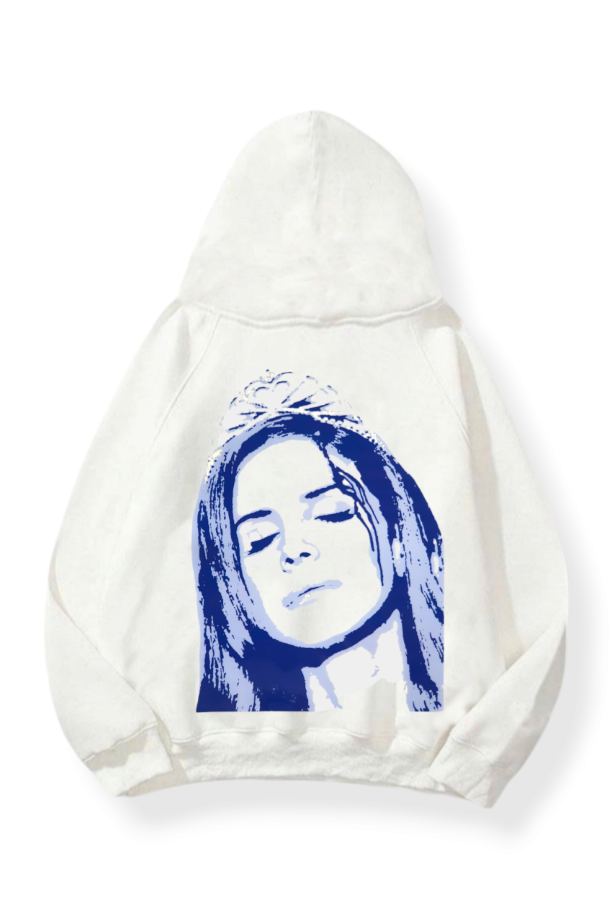 Blue Women 3 İplik Oversive Sweatshirt
