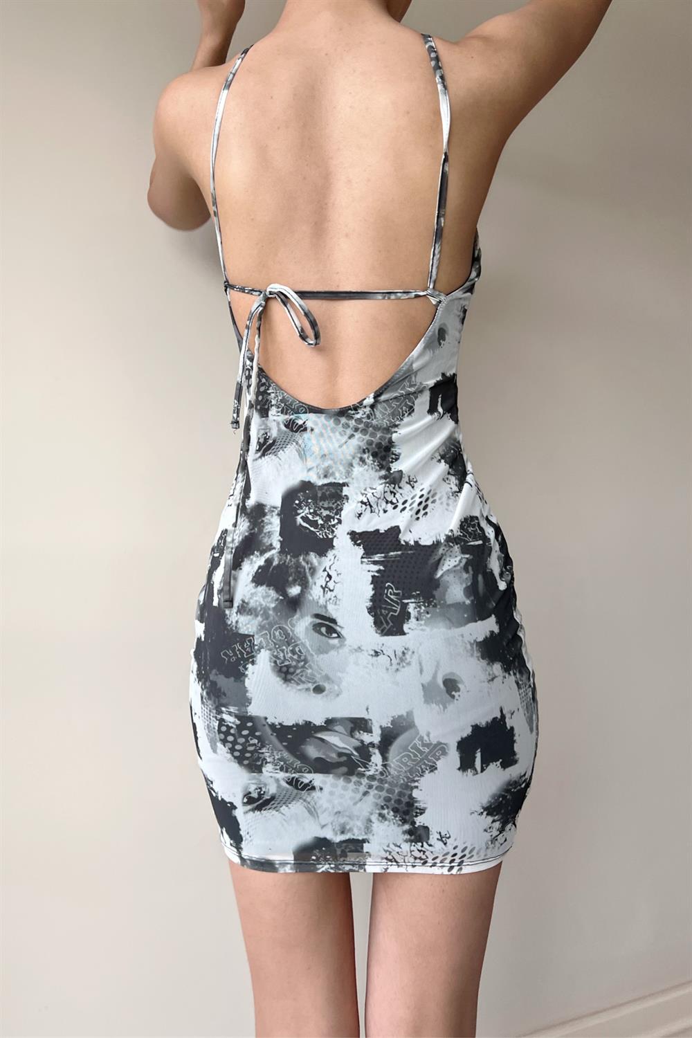 Bohem Desing Midi Elbise