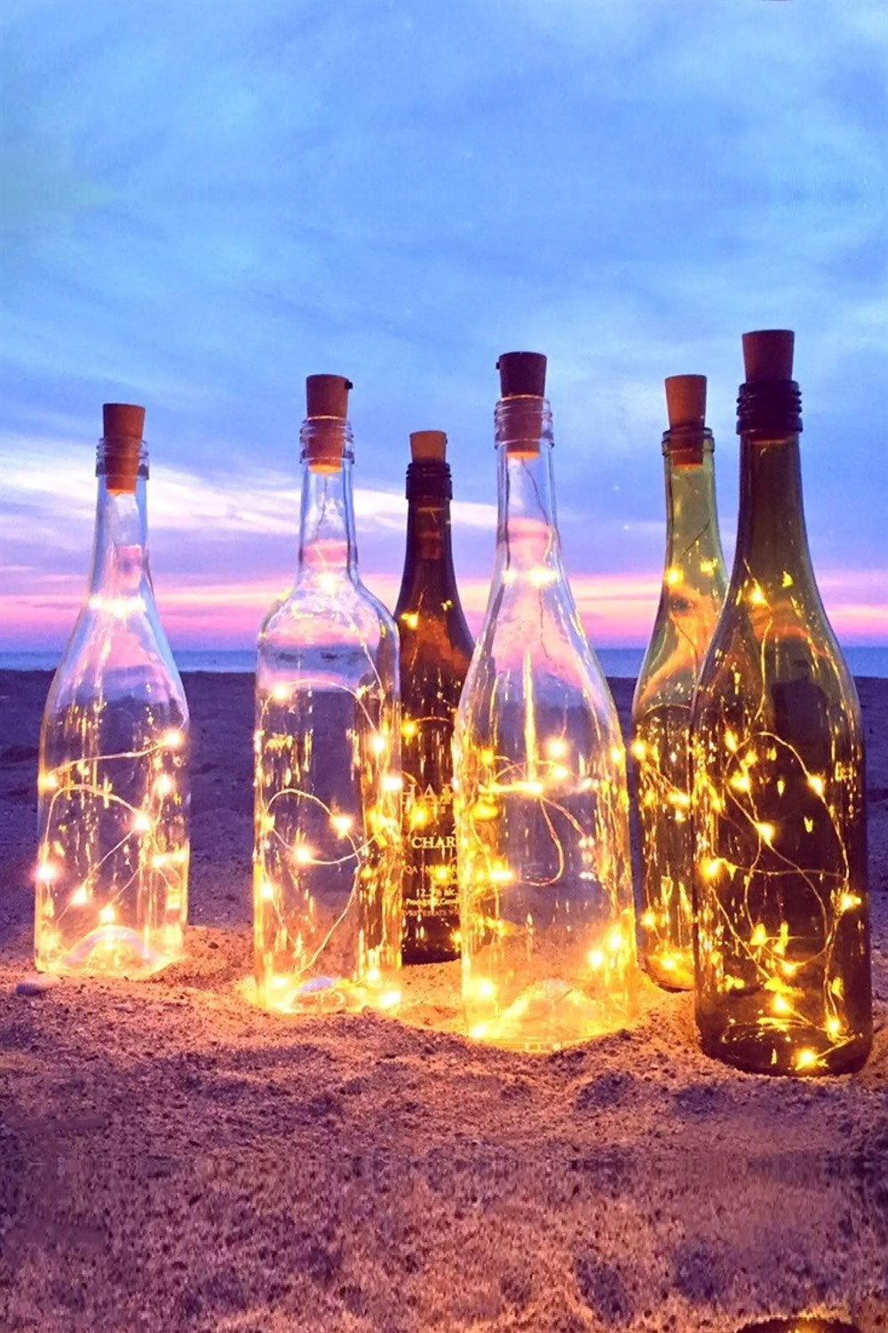 Bottle Light Tel Led Işık