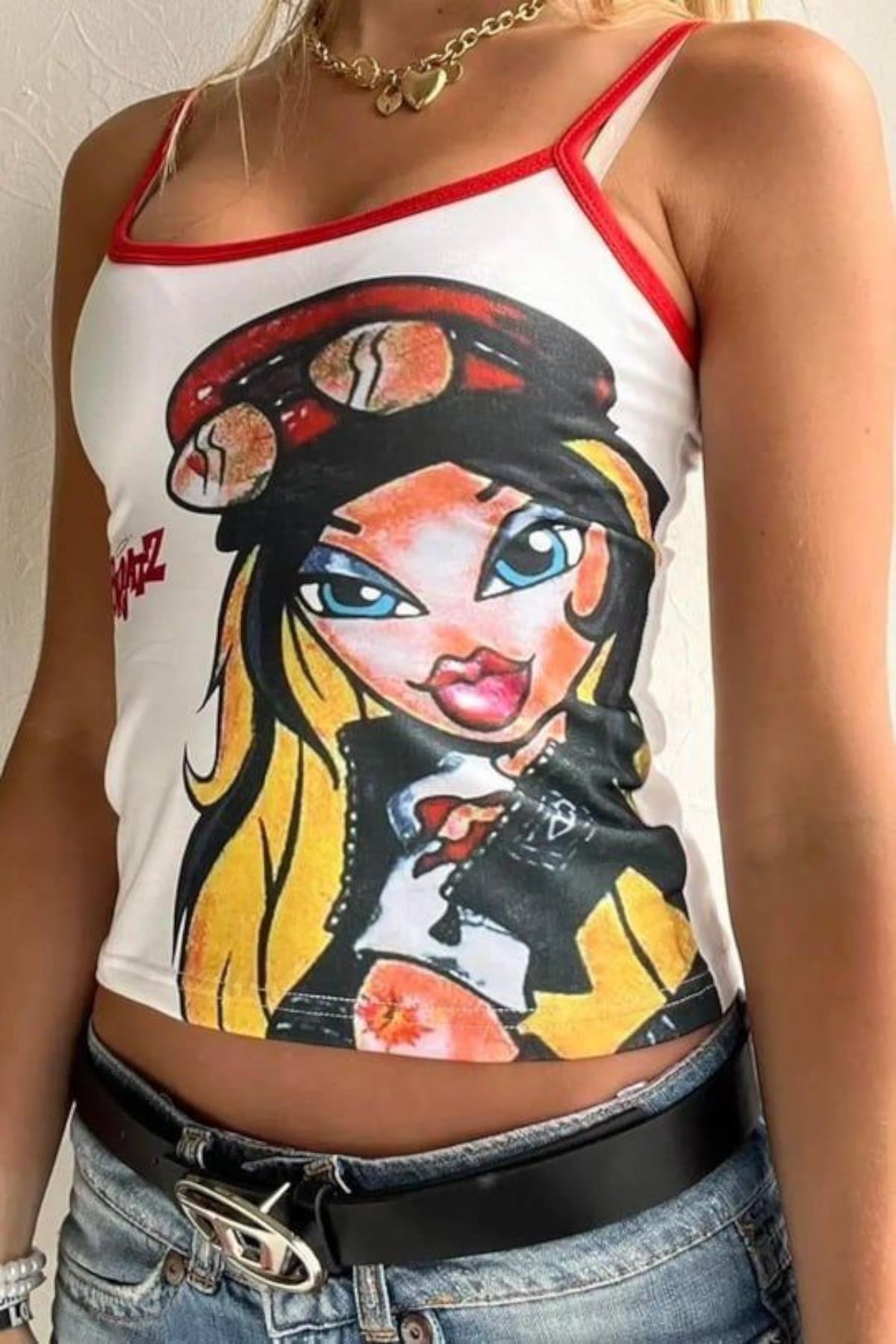 Bratz Askılı Crop