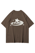 Brown 4 Tune Oversize T-shirt