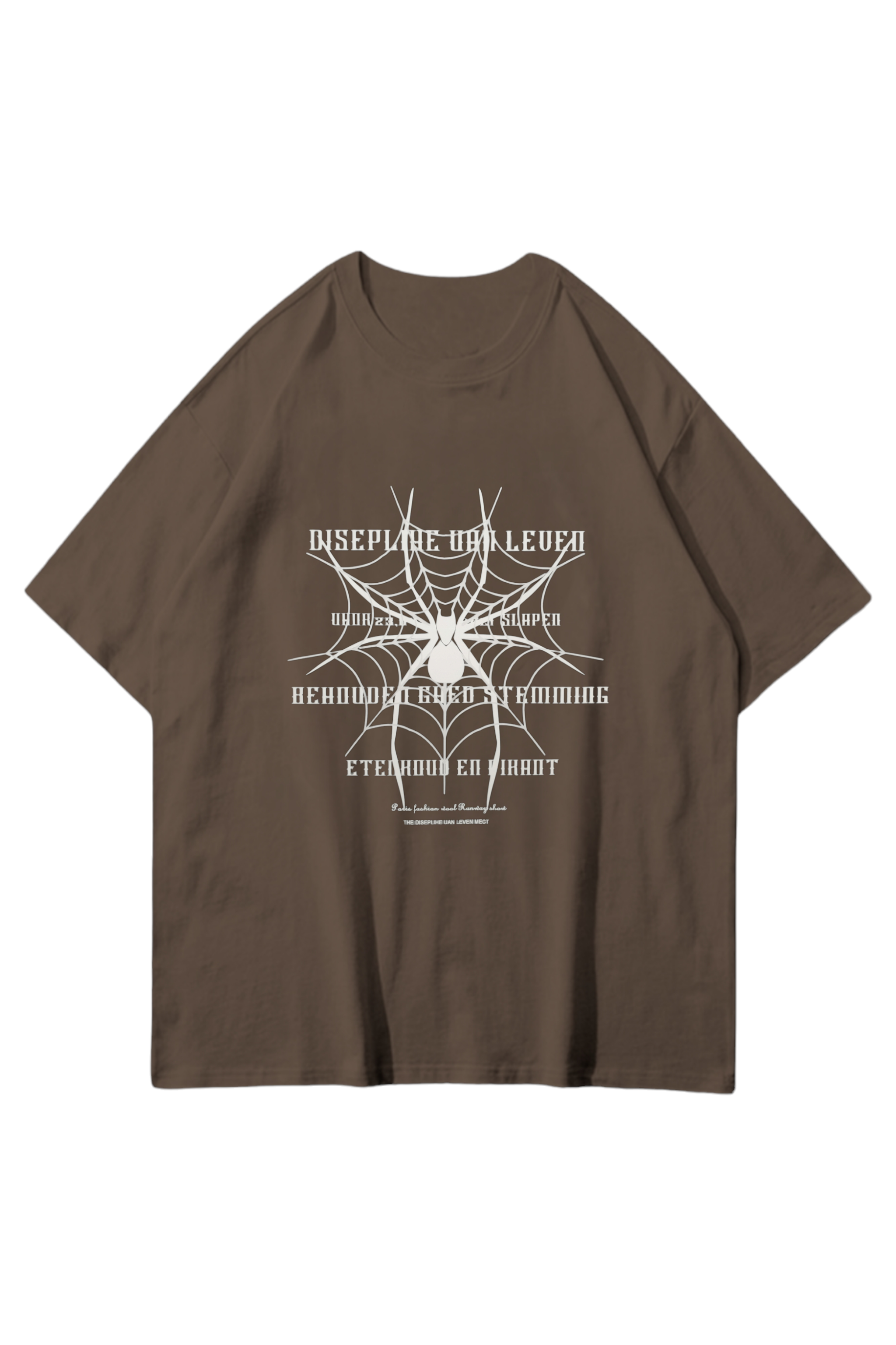 Brown Dıseplıhe Oversize T-shirt