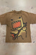Brown Guitarist Caricature T-shirt
