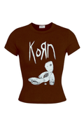 Brown Korn Tam Boy Bluz