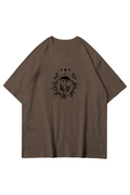 Brown Mushroom Oversize T-shirt