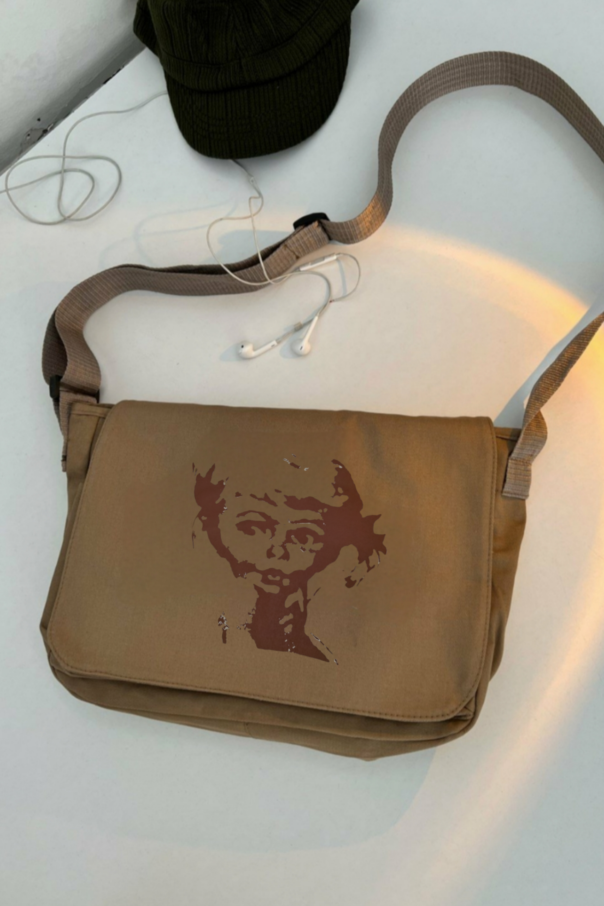 Brown Silüet Postacı Çantası