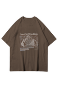 Brown The Arid Oversize T-shirt